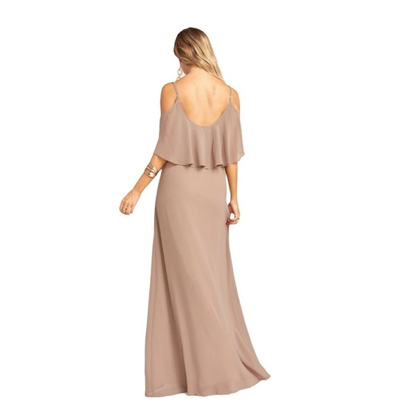 Show Me your MuMu Caitlin Ruffle Maxi Dress - Picture 4 of 8